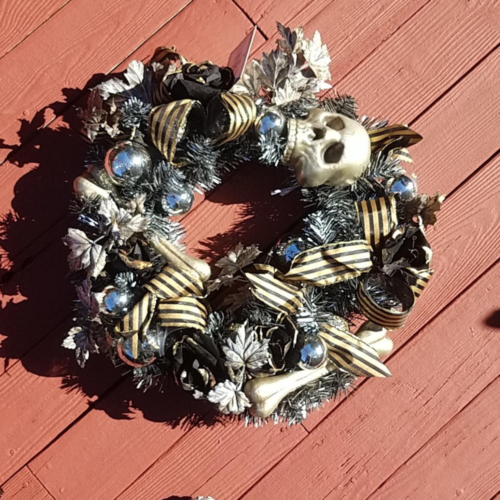 Michaels silver, gold and black Halloween …